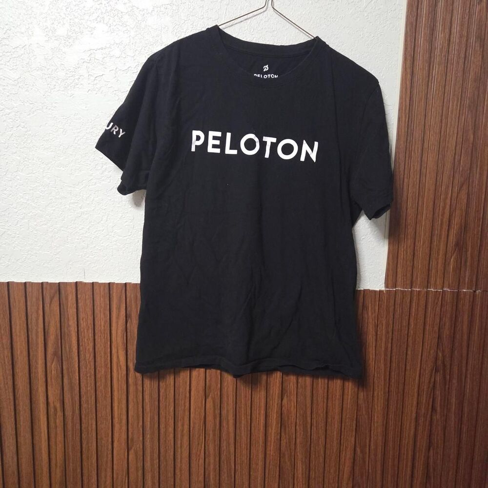 Peloton-apparel Men's Black T-shirt